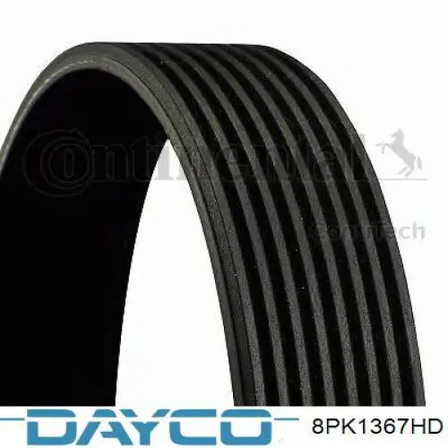 Pas napędowy mechanizmów 8PK1367HD Dayco