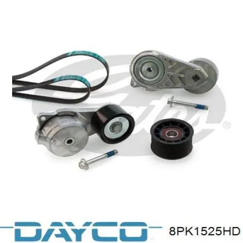Pas napędowy mechanizmów Dayco 8PK1525HD cena, od 20,71 USD