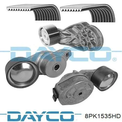 8PK1535HD Dayco Pas napędowy mechanizmów