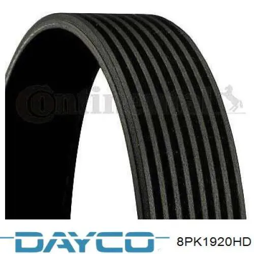 Pas napędowy mechanizmów Dayco 8PK1920HD cena, od 29,25 USD