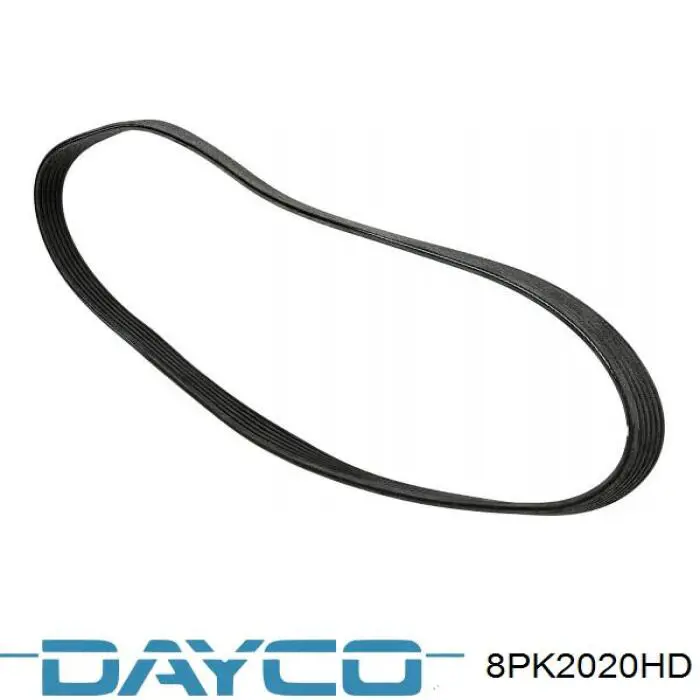 Pas napędowy mechanizmów Dayco 8PK2020HD cena, od 24,67 USD