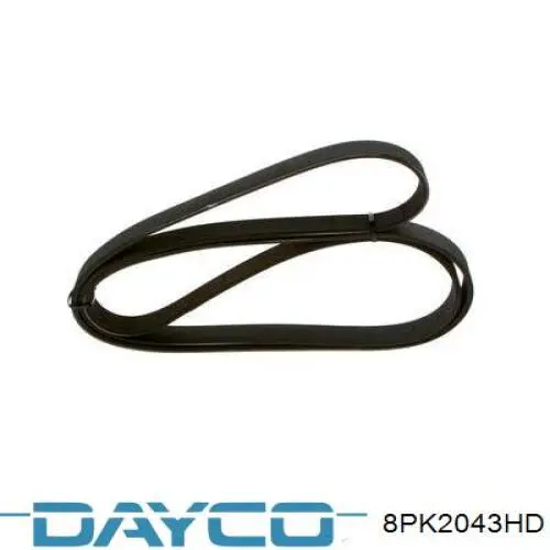 Do koszyka 8PK2043HD Dayco Pas napędowy mechanizmów