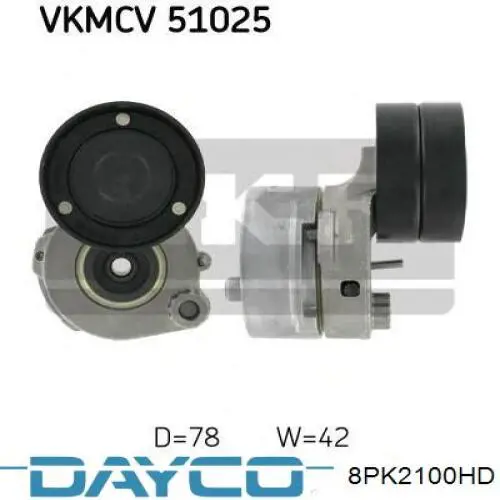 8PK2105 Dongil pas napędowy mechanizmów