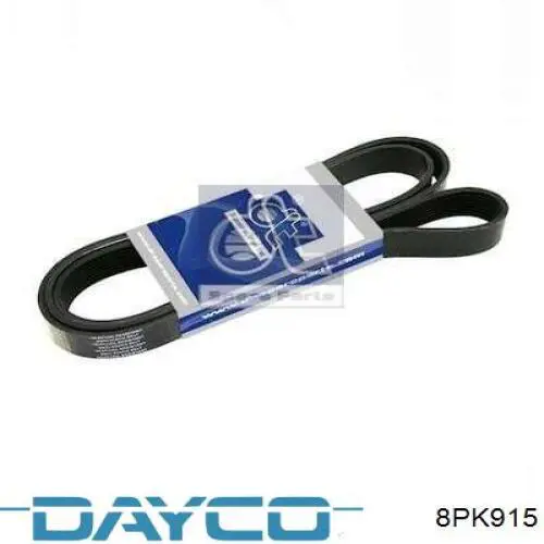 Pas napędowy mechanizmów Dayco 8PK915 cena, od 27,05 USD