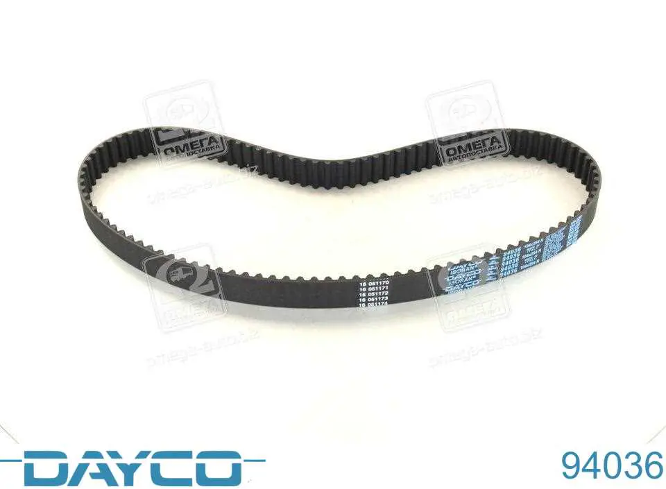 Pasek rozrządu Dayco 94036 cena, od 9,53 USD