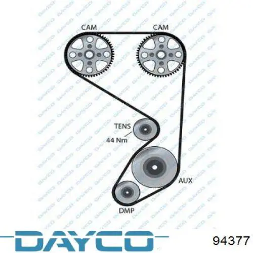 Do koszyka 94377 Dayco Pasek rozrządu