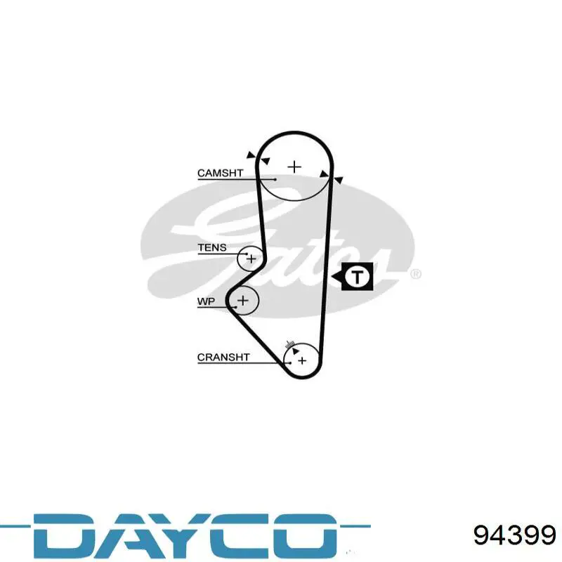 94399 Dayco Pasek rozrządu