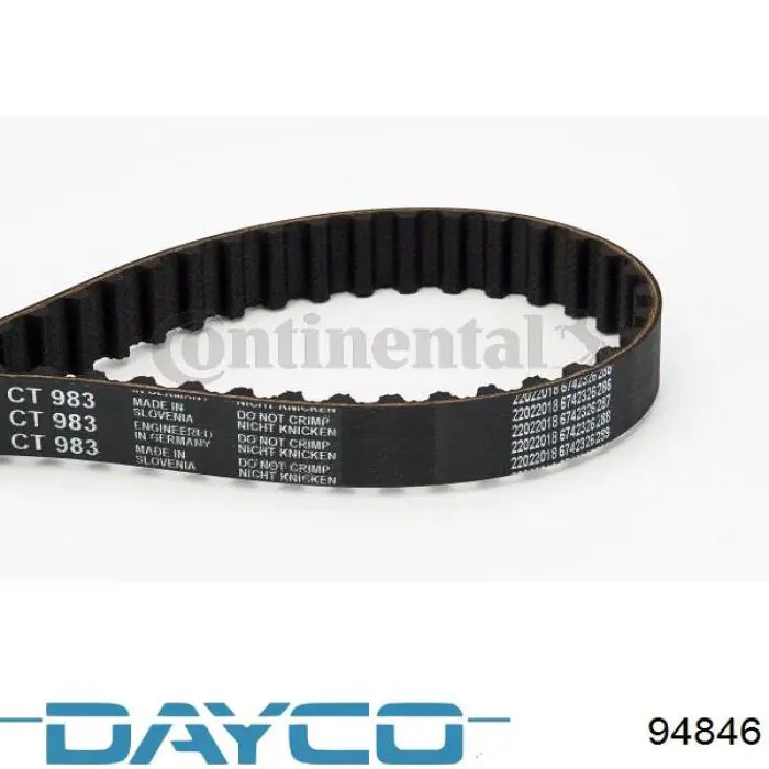 Pasek rozrządu Dayco 94846 cena, od 25,87 USD