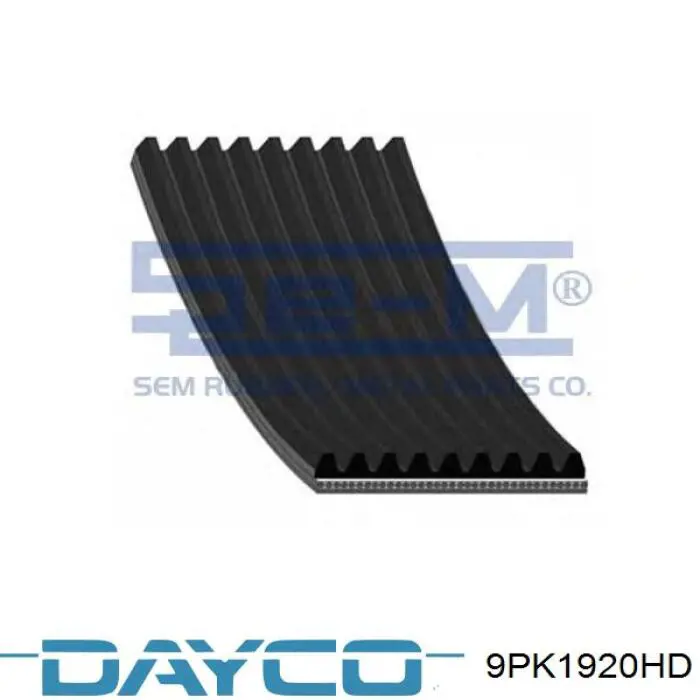 Pas napędowy mechanizmów Dayco 9PK1920HD cena, od 34,05 USD