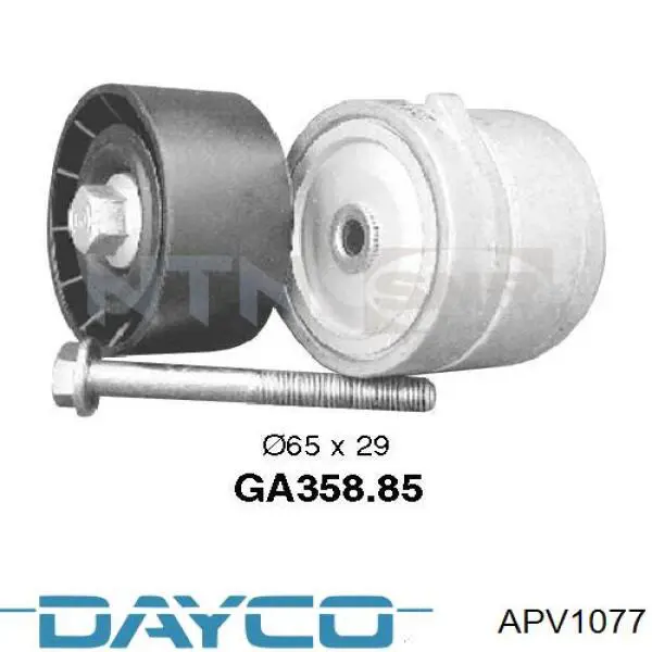 Do koszyka APV1077 Dayco Napinacz paska napędowego