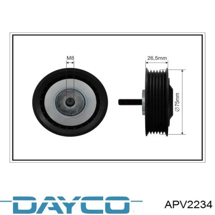 APV2234 Dayco Napinacz paska napędowego