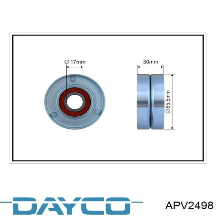 Do koszyka APV2498 Dayco Napinacz paska napędowego