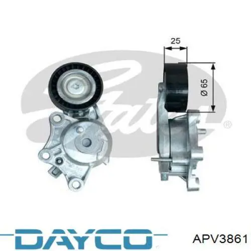 Napinacz paska napędowego Dayco APV3861 cena, od 56,29 USD