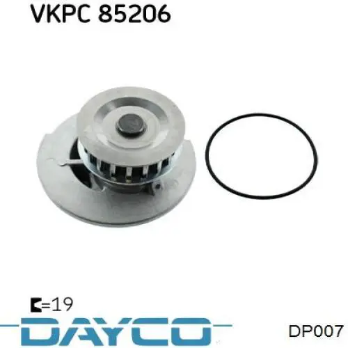 Pompa chłodząca wodna Dayco DP007 cena, od 34,02 USD