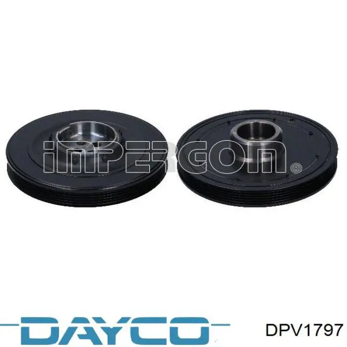 Koło pasowe wału korbowego Dayco DPV1797 cena, od 220,93 USD