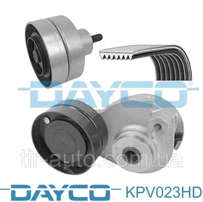 Pasek napędowy mechanizmów, zestaw Dayco KPV023HD cena, od 14,47 USD
