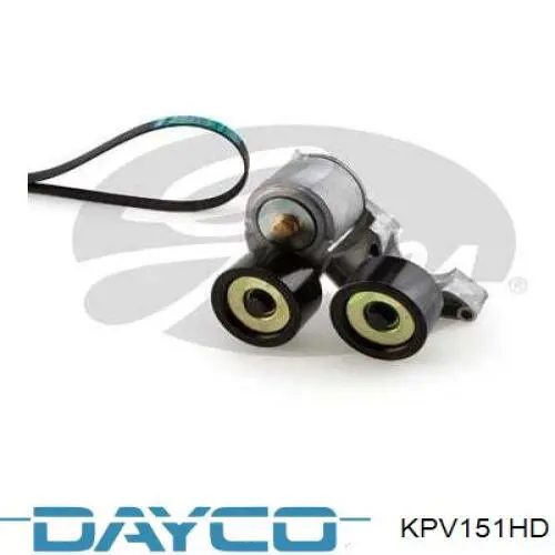 KPV151HD Dayco Pasek napędowy mechanizmów, zestaw