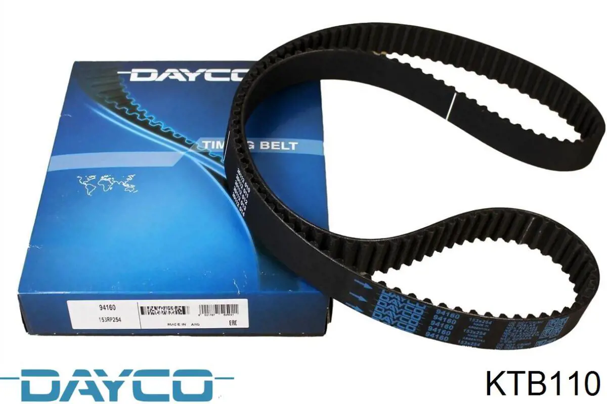 Do koszyka KTB110 Dayco Pasek rozrządu, zestaw