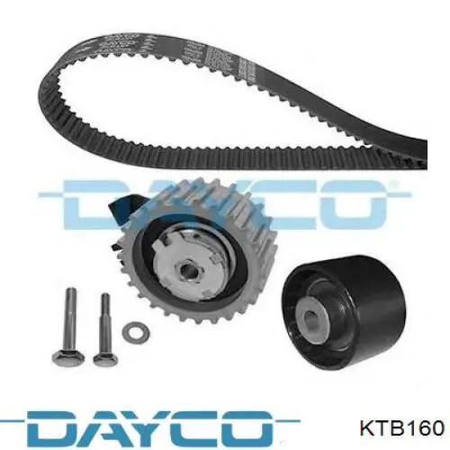 Pasek rozrządu, zestaw Dayco KTB160 cena, od 101,47 USD