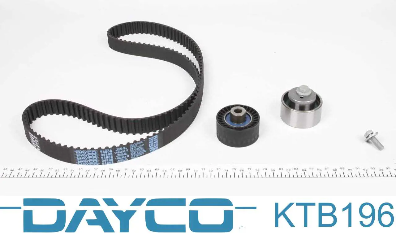 Pasek rozrządu, zestaw Dayco KTB196 cena, od 79,88 USD