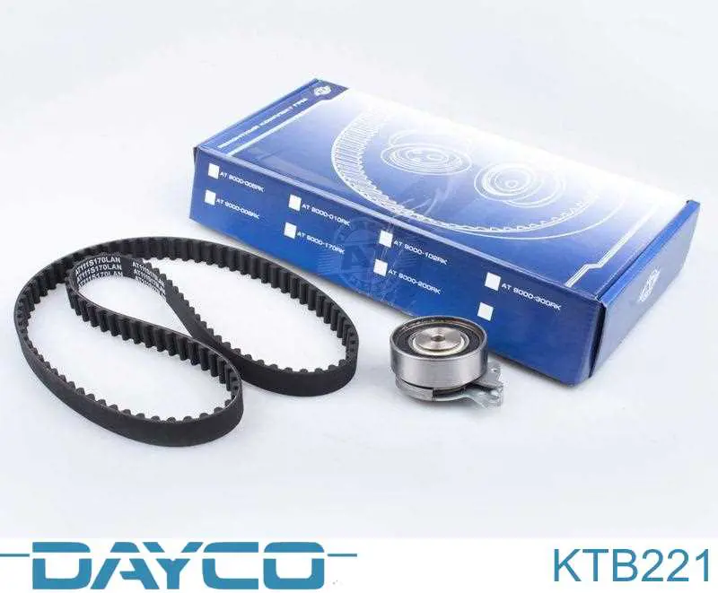 Do koszyka KTB221 Dayco Pasek rozrządu, zestaw