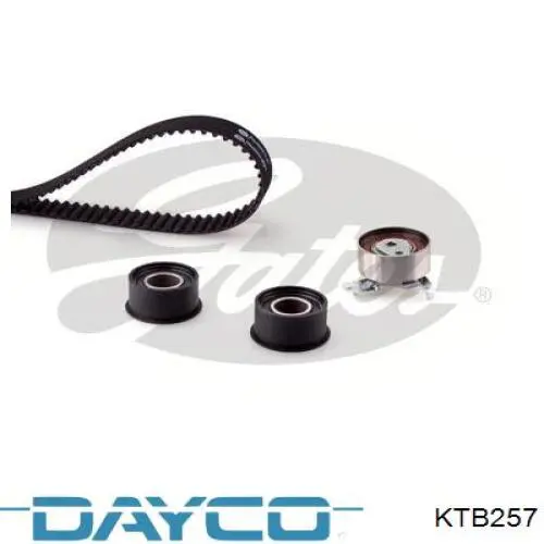 Do koszyka KTB257 Dayco Pasek rozrządu, zestaw
