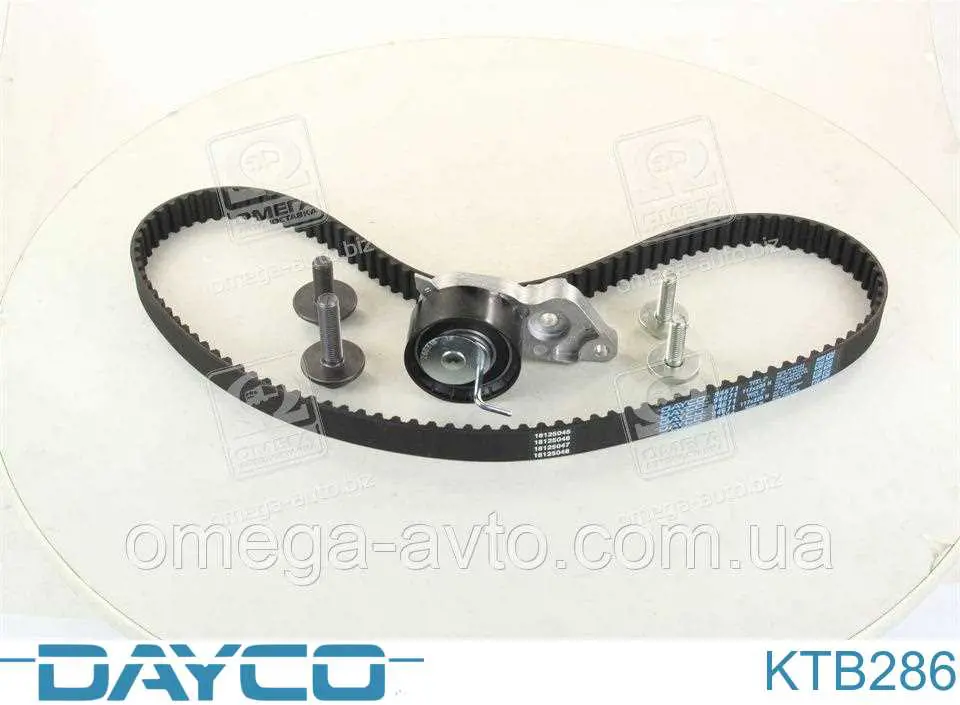 Do koszyka KTB286 Dayco Pasek rozrządu, zestaw
