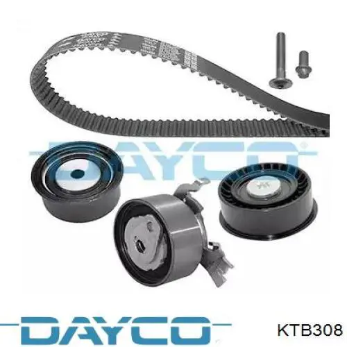 Pasek rozrządu, zestaw Dayco KTB308 cena, od 90,85 USD