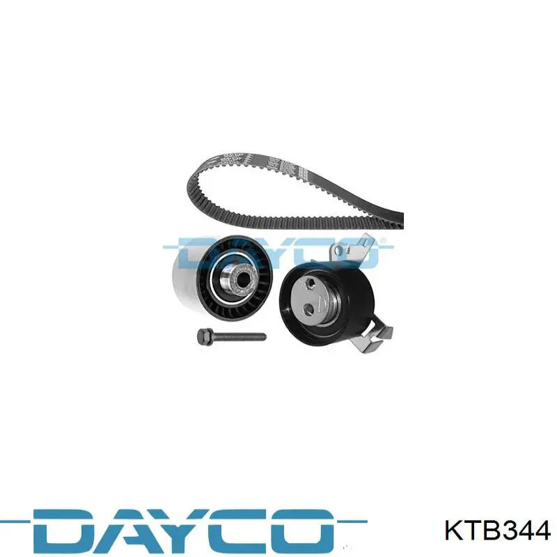 Do koszyka KTB344 Dayco Pasek rozrządu, zestaw