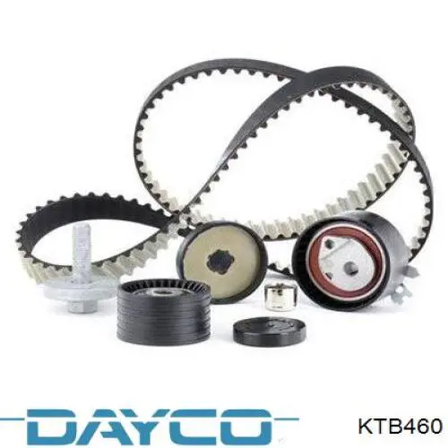 Do koszyka KTB460 Dayco Pasek rozrządu, zestaw