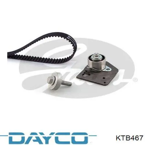 Do koszyka KTB467 Dayco Pasek rozrządu, zestaw