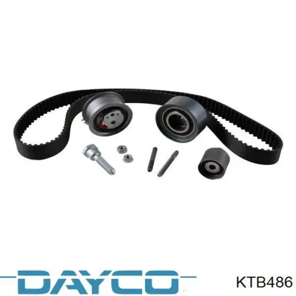 Do koszyka KTB486 Dayco Pasek rozrządu, zestaw
