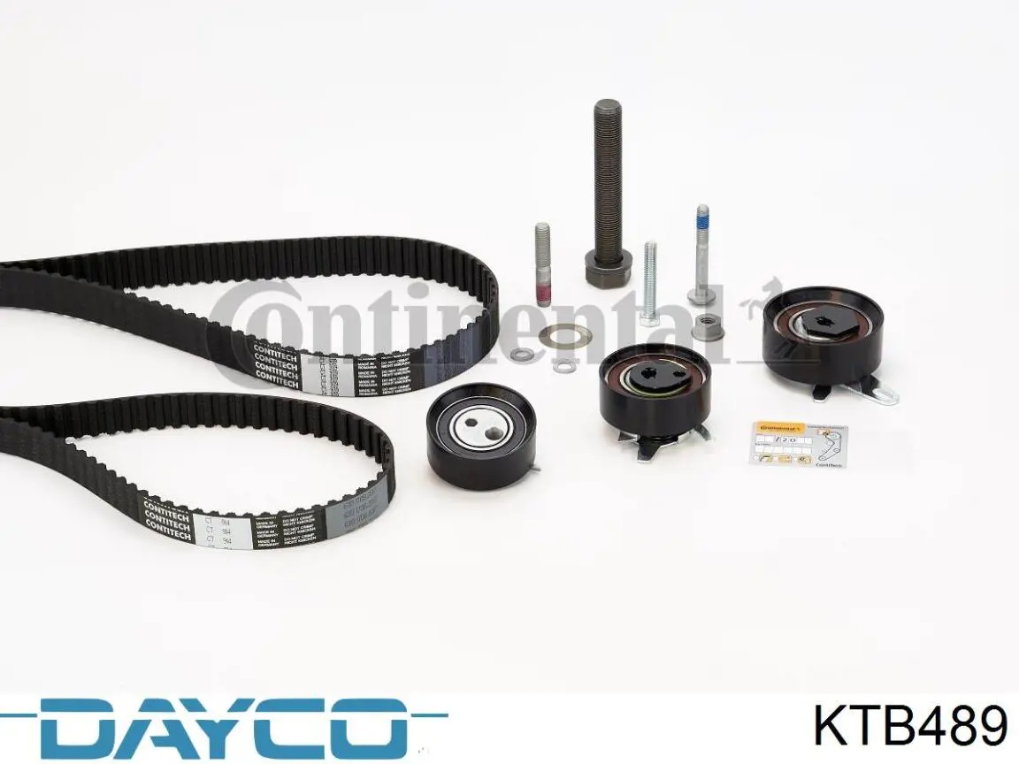 Pasek rozrządu, zestaw Dayco KTB489 cena, od 172,51 USD