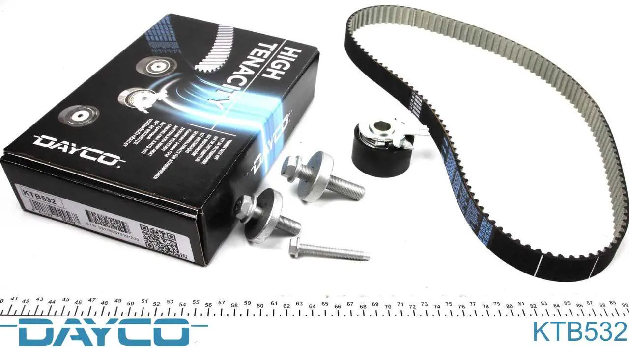 Do koszyka KTB532 Dayco Pasek rozrządu, zestaw