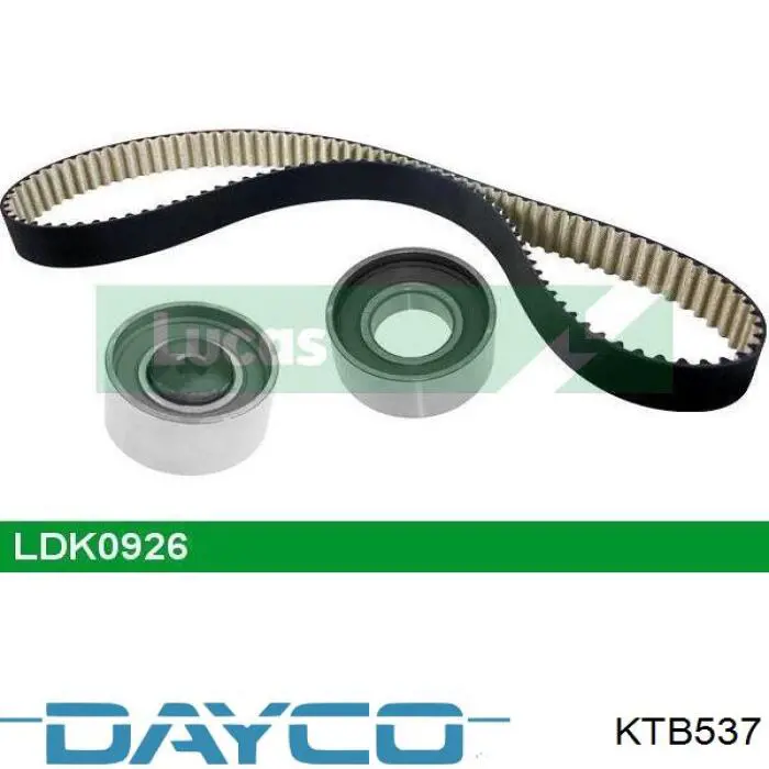 Pasek rozrządu, zestaw Dayco KTB537 cena, od 112,02 USD