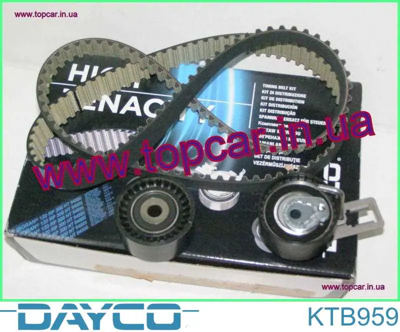 Pasek rozrządu, zestaw Dayco KTB959 cena, od 108,06 USD