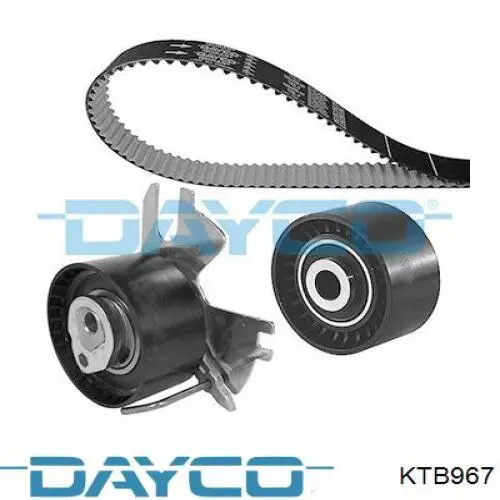 Do koszyka KTB967 Dayco Pasek rozrządu, zestaw