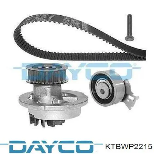 Pasek rozrządu, zestaw Dayco KTBWP2215 cena, od 90,76 USD