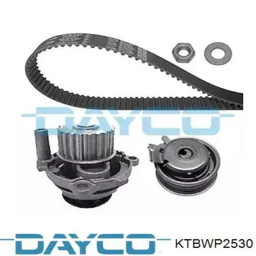 Pasek rozrządu, zestaw Dayco KTBWP2530 cena, od 104,22 USD