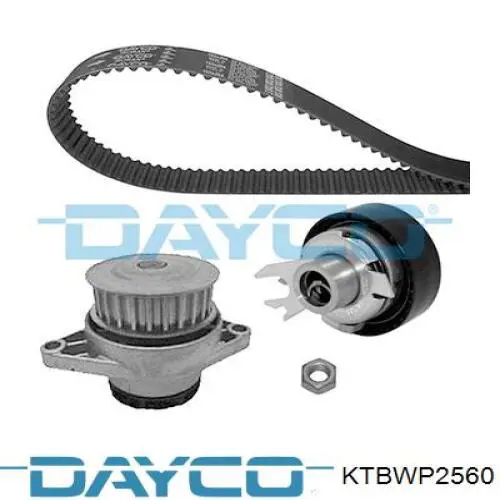 Pasek rozrządu, zestaw Dayco KTBWP2560 cena, od 101,07 USD
