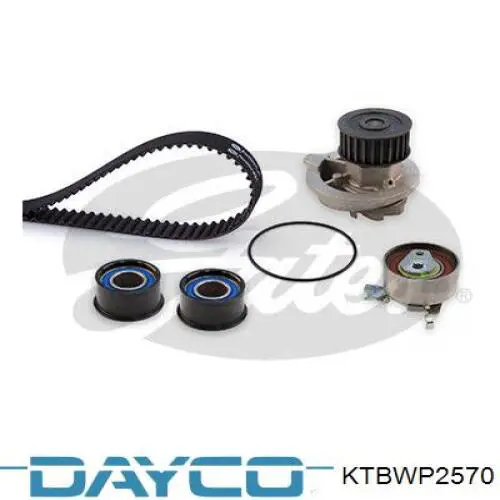 Pasek rozrządu, zestaw Dayco KTBWP2570 cena, od 127,62 USD
