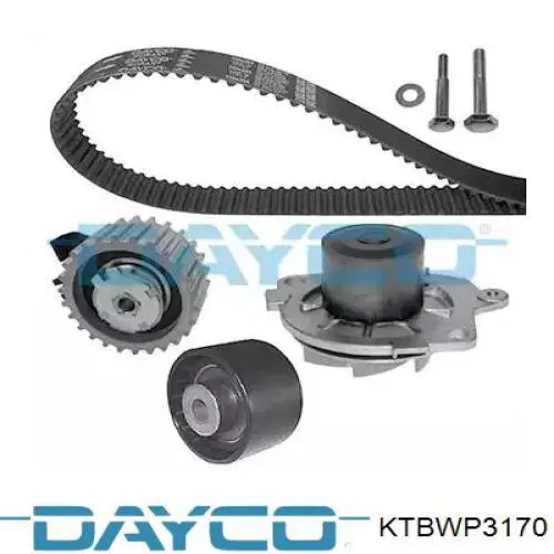 Pasek rozrządu, zestaw Dayco KTBWP3170 cena, od 130,25 USD