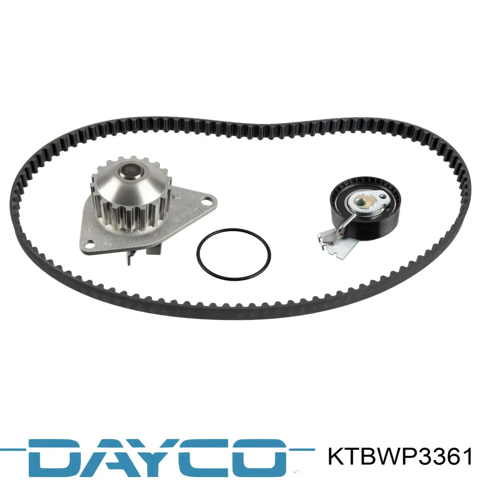 Do koszyka KTBWP3361 Dayco Pasek rozrządu, zestaw