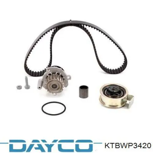 Do koszyka KTBWP3420 Dayco Pasek rozrządu, zestaw