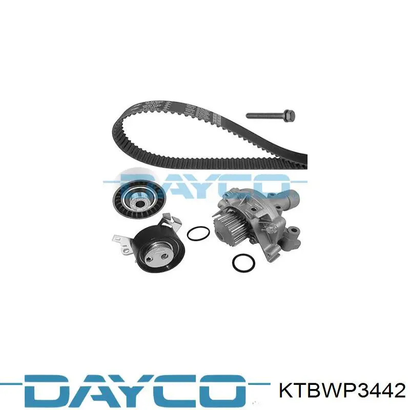 Pasek rozrządu, zestaw Dayco KTBWP3442 cena, od 142,38 USD