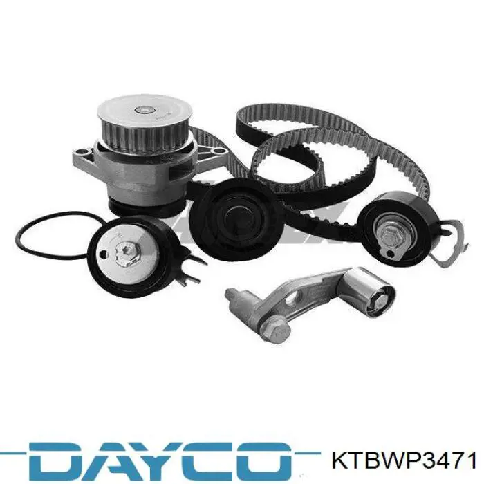 Do koszyka KTBWP3471 Dayco Pasek rozrządu, zestaw