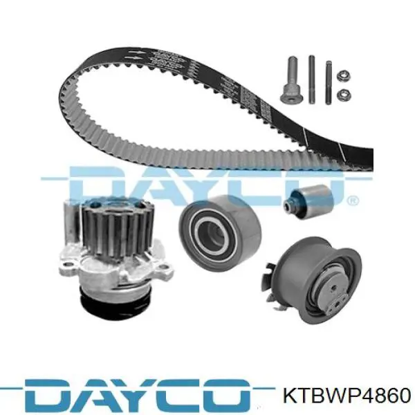 Pasek rozrządu, zestaw Dayco KTBWP4860 cena, od 212,08 USD