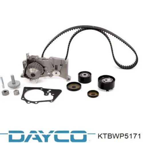 Do koszyka KTBWP5171 Dayco Pasek rozrządu, zestaw