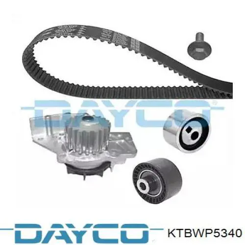 Pasek rozrządu, zestaw Dayco KTBWP5340 cena, od 127,68 USD