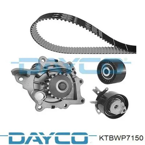 Pasek rozrządu, zestaw Dayco KTBWP7150 cena, od 178,09 USD